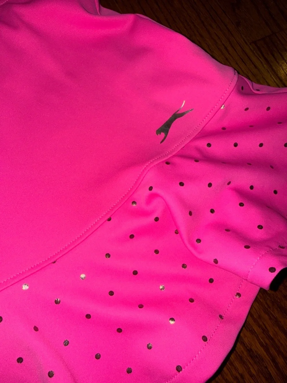 Slazenger girls golf or tennis outfits size medium NWOT PINK, aqua & white & hat
